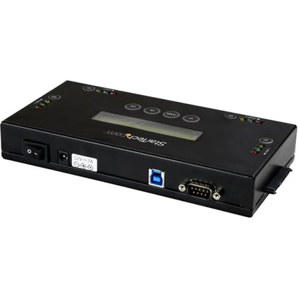 StarTech 4-Bay 2.5/3.5in SATA Hard Drive Eraser, 5Gbps, DoD (SATERASER4)