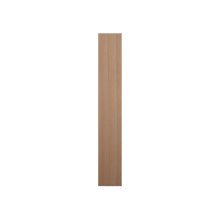 4 1/2"W x 6 1/2"H x 1"P Americraft Solid Hardwood Stain Grade Smooth Plinth Block with Squared Edge, Cherry