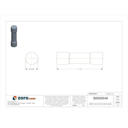 Bussmann ktk-20 Safety Fuse