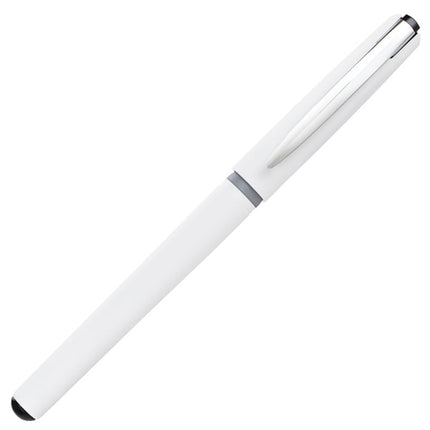 Pentel Floatune Skip-Free Rollerball Pen, 0.8mm Medium Line, Black Ink, 2 Pack