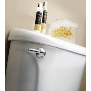 Moen YB2201ORB Brantford Manija decorativa de palanca para tanque de inodoro, bronce frotado con aceite, 4.3 x 2.8 x 6.6 pulgadas