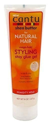 CANTU Natural Hair Styling Gel Stay Extreme Hold 8oz Tube 237 ml (Pack of 1)