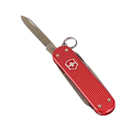 Victorinox Swiss Army Pocket Knife Classic SD Alox with 5 Functions, Sweet Berry