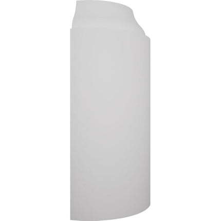 4 1/4"H x 1 5/16"P WM620 Americraft Solid Paint Grade Wood Bullnose Outside Bullnoseboard Corner Moulding, Primed Pine (Matches Moulding MLDW01X04WM620PP)