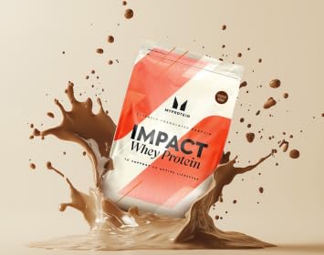Myprotein Impact Whey Protein Powder, 2.2 Lbs (29 Servings) Chocolate, 22g Protein & 5g BCAA Per Serving, Shake for Superior Performance