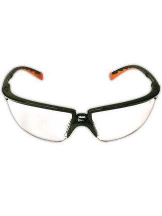 3M 10078371620872 Gafas protectoras Privo con montura negra y lentes transparentes antiempañamiento, negras