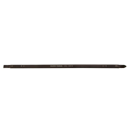 Klein Tools 32618 Blade for Adjustable Length Screwdrivers 32751 and 32708, Made in USA, #2 Phillips and 1/4-Inch Cabinet Tips