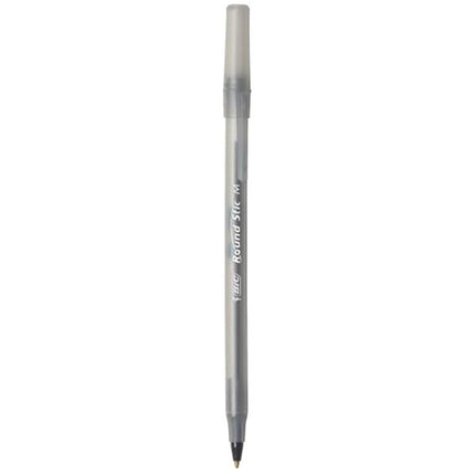 Bolígrafo BIC Round Stic Xtra Life, punto mediano (1.0 mm), azul, 12 unidades