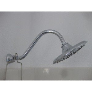 Moen S113 Waterhill 14-Inch Replacement Extension Curved Shower Arm, Chrome, 14 Inch