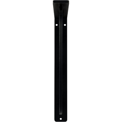 Ekena BKTM01X07X10STN Tristan Wrought Iron Bracket, Steel, 1 1/2" W x 7 1/2" D x 10" H (Single Center Brace)