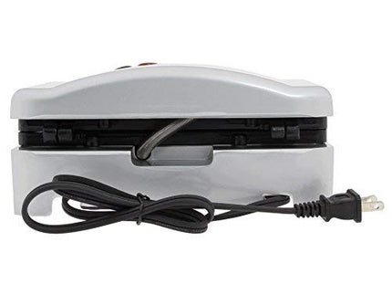 CUISINART WM-SW2 Parrilla eléctrica antiadherente para sándwiches dobles, plateada