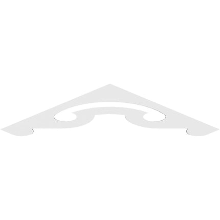 Ekena GPP060X013X100NOR Gable Pediment, Primed, 60" W x 12 1/2" H x 1" P (5/12)