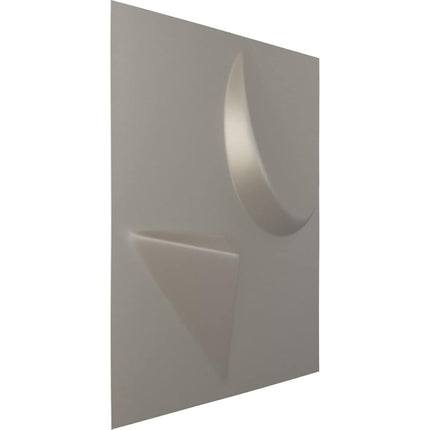 Ekena Millwork 11 7/8"W x 11 7/8"H Apollo EnduraWall Decorative 3D Wall Panel, Aluminum (Covers 0.98 Sq. Ft.