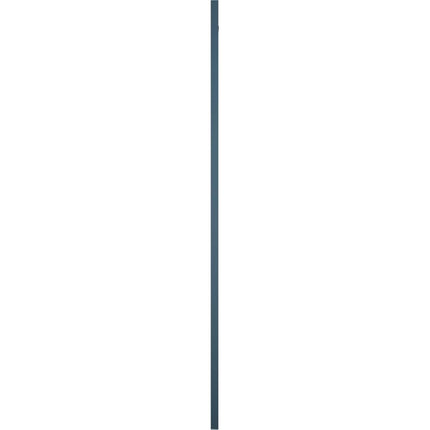 Mid America 00011467036 Standard Size Cathedral Top Center Mullion, Open Louver Shutter (Per Pair), 14 1/2"W x 67"H, Classic Blue
