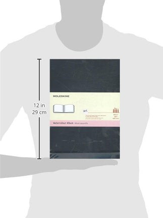 Moleskine Art Water Colour Album Plain A4, Black