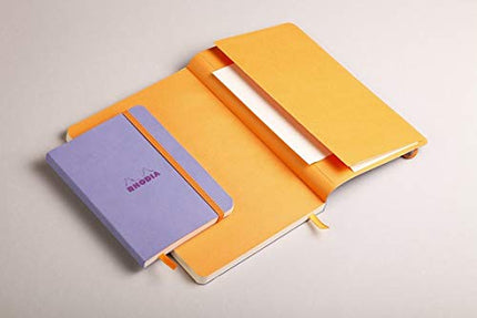 Rhodia 117515C Notebook with Soft Cover Ruled 80 Sheets 19 x 25 cm Orange