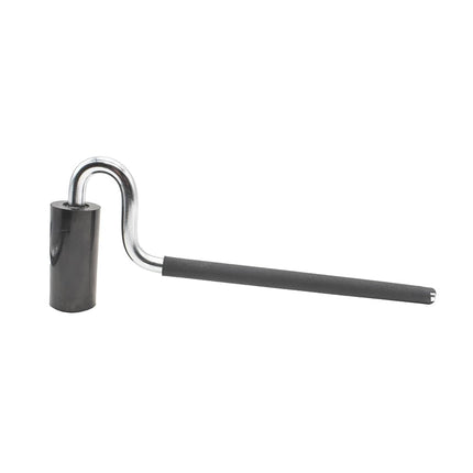 Big Horn 19600 Long Handle J-Roller with Rubber Roller