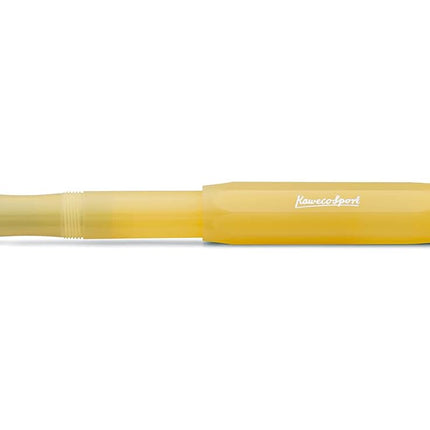 Kaweco FROSTED SPORT Fountain Pen Sweet Banana I P