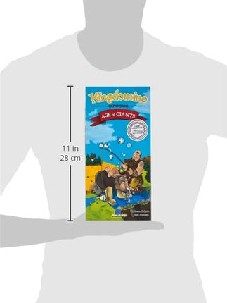 Blue Orange Games | Kingdomino Age of Giants Expansion | Add More Interaction, Challenge, and a 5th Player | 2-5 Players, Ages 8+