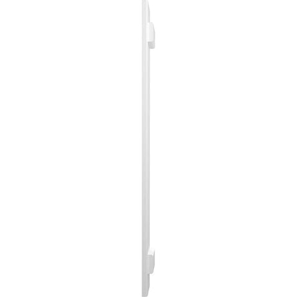 Ekena Millwork ARW101BB207X34WHH Americraft Two 2 Exterior Real Wood Joined Board-n-Batten Shutters (Per Pair), 7"W x 34"H, White