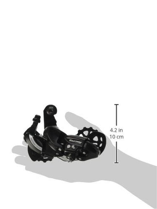 SHIMANO Unisex Adult Tourney Tourney Ty500 6/7-speed Rear Derailleur - Black, SGS