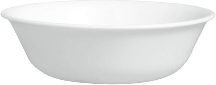 Corelle Dinnerware Set (4pc Set, Winter Frost White)-Set for 4 | Includes 4 x Cereal/Soup Bowls | 80% Recycled Glass | 3 X More Durable, Half the Space & Weight of Traditional Ceramic
