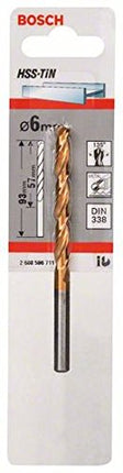 Bosch 2608596711 HSS-TiN DIN 338 Metal Drill Bits