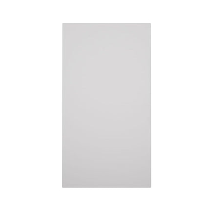 3 1/2"W x 6 1/2"H x 1"P Americraft Solid Paint Grade Wood Smooth Plinth Block with Squared Edge, Primed Pine