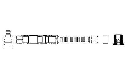 Bosch 0356912948 - Ignition cable - 1 piece