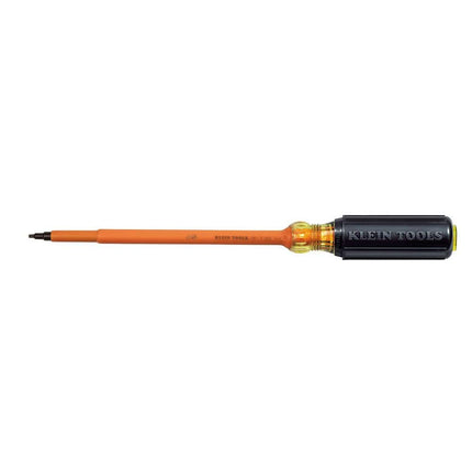 Insulated Screwdriver, #1 Square Tip with 7-Inch S