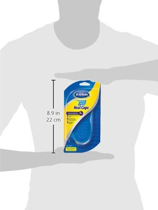 Dr. Scholl's Massaging Gel Heel Cups, Medium, 1 Pair Package by Dr. Scholl's