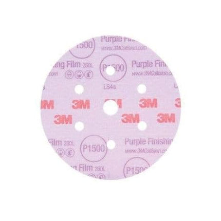 3M(TM) Purple Finishing Film Hookit(TM) Disc, 30666, 6 in, P2000, 50 discs per box [You are purchasing the Min order quantity which is 4 Box]