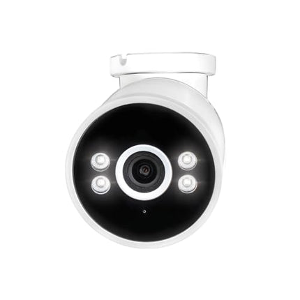 Swann AdvancedX Wired 4K Security Camera PoE Outdoor Bullet, Color Night Vision, Smart AI Video Analytics/Alerts, Advanced Motion Detection
