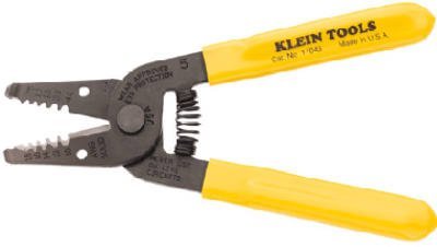 Klein Tools 11045 Yellow 10-18 AWG Wire Stripper & Cutter
