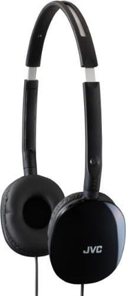 Jvc HAS160B Flats Lightweight Headband Headphones, Black