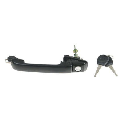 TRQ Front Exterior Outside Door Handle w/Keys LH o