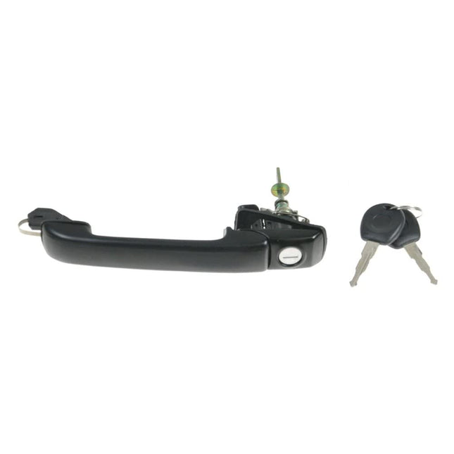 TRQ Front Exterior Outside Door Handle w/Keys LH o