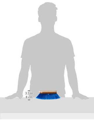 Shurhold 970 6" Deck Brush with Extra Soft Blue Nylon Bristles