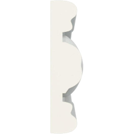 Ekena Millwork CAS02X00AL-CASE-8 Alexandria Rope Window & Door Casing, 2"H x 1/2"P x 94 1/2"L, (1/2" Repeat), Primed, 8 Pack
