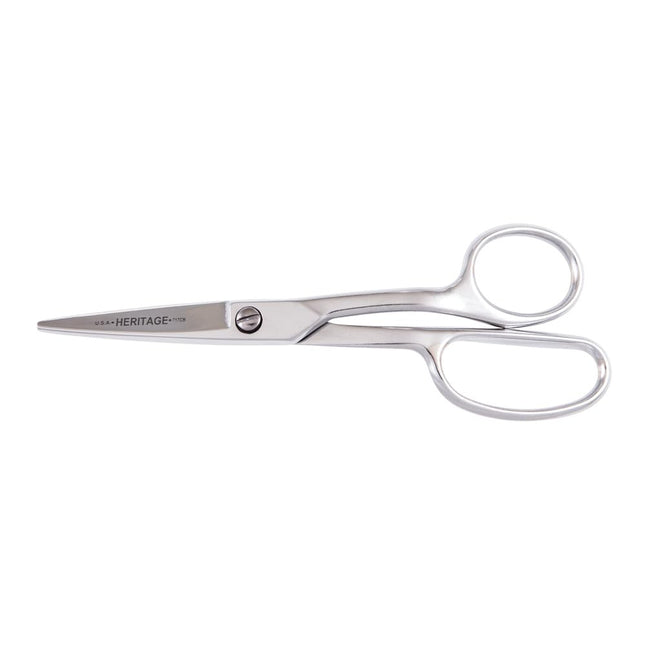 Carpet Napping Shear, Curved Handle, Blunt, 20 cm 