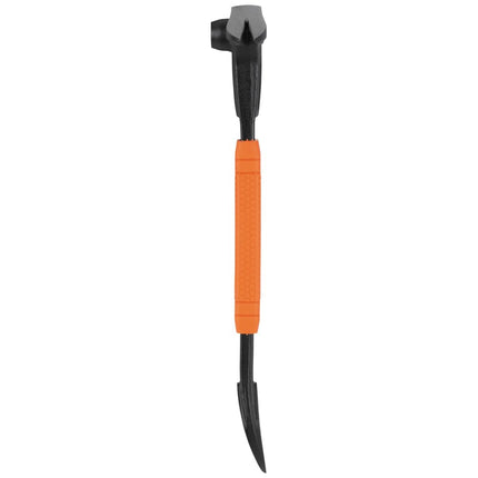 Klein Tools 66091 8" Heavy Duty Carbon Steel Integrated Dimple Nail Puller for Cats