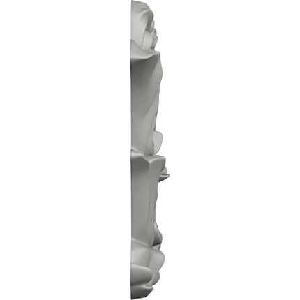 Ekena ONL08X04X00EM 8 1/4" W x 4 H x 3/4" P Emery Center Onlay, Primed