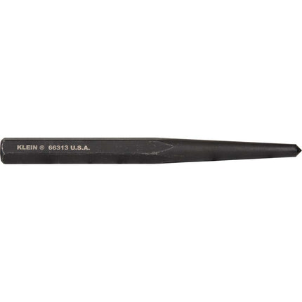 Klein Tools 66313 1/2-Inch Center Punch, 6-Inch Length, Made in USA