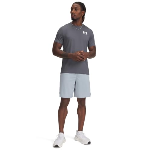 Short en maille Tech Under Armour pour homme, (466) Harbor Blue / / Black, XXL