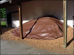 Dry Top 11824 Medium Duty Tarp, 18x24 Feet, Brown/Green