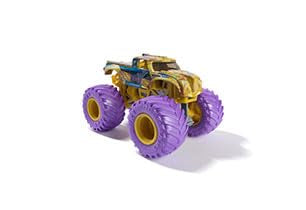 Monster Jam Marvel Thanos Monster Truck, 1:64 Scale Official Spin Master Toy with BKT Tires, Collectible Toy for Kids Ages 3+