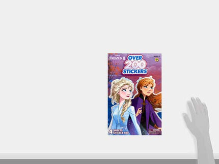 Disney Frozen 2 Elsa and Anna Sticker Book Over 200+ - Perfect for Gifts, Party Favor, Goodies, Reward, Scrapbooking, Stocking Stuffer, Children Craft, Classroom, School for Kids Girls, Boys, Toddlers