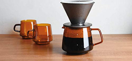 Kinto Sepia Jug, 600 ml Capacity, Amber