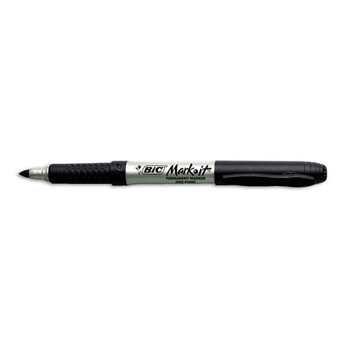 BIC : Mark-It Permanent Markers, Fine Point, Tuxed
