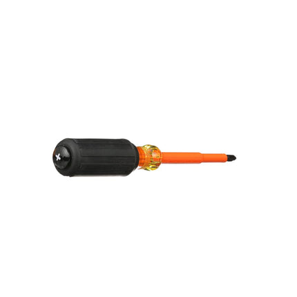 Klein Tools 603-4-INS Insulated Screwdriver, #2 Phillips Tip, 4-Inch, Made in USA